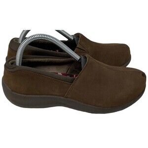 Skechers Relaxed Fit 49028 Memory Foam Brown Slip On Womens Shoes Size 7.5 US
